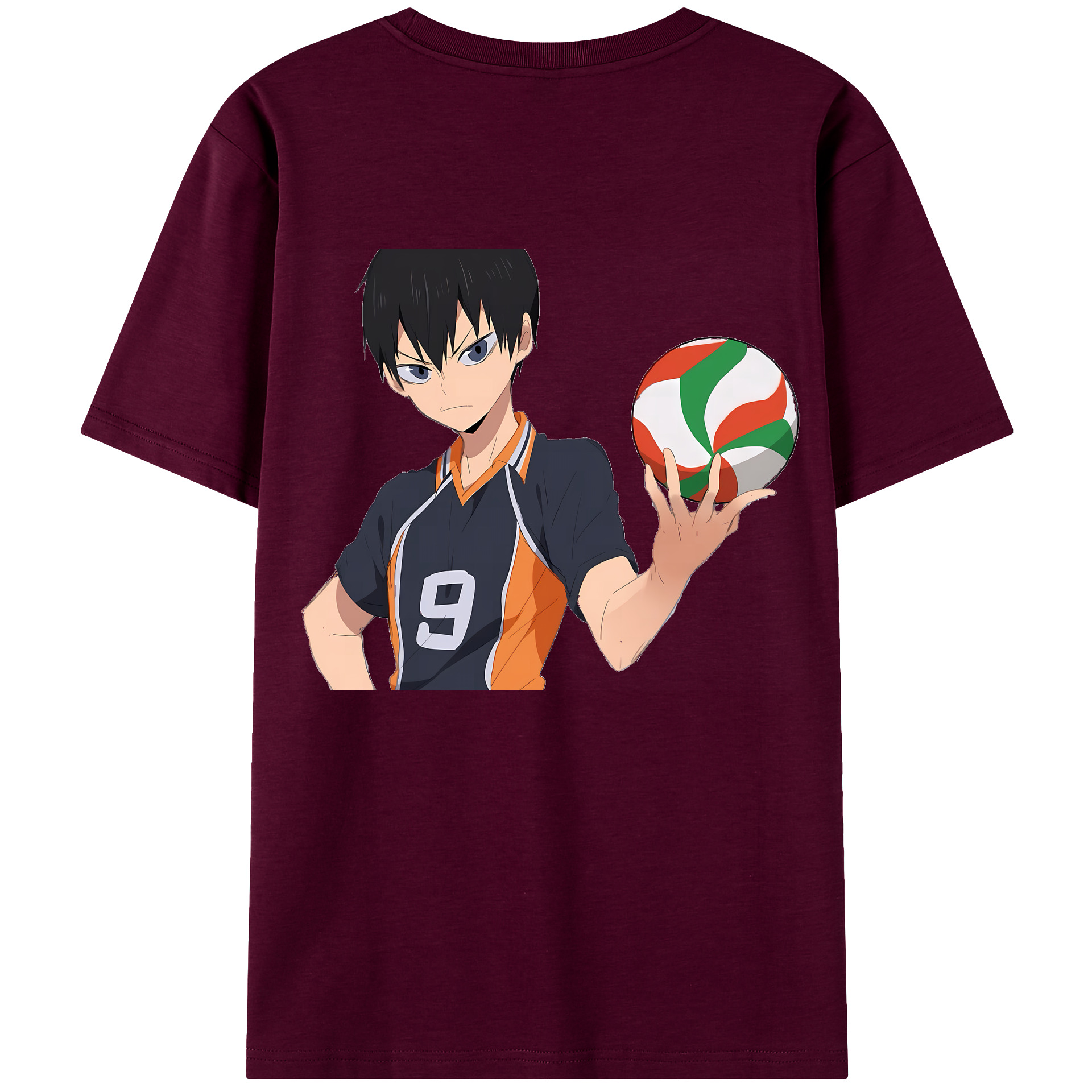 （画像用） ハイキュー!! Haikyu!! レディース半袖Tシャツ(バックプリント)